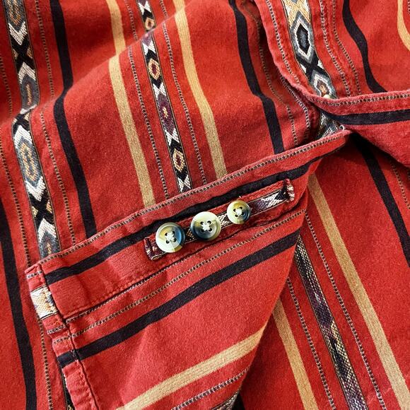 Territory Ahead Button Shirt Size L Rustic Western - Picture 5 of 11